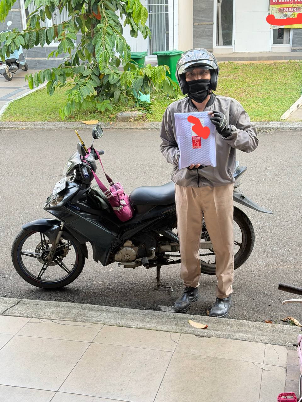 Delivered to Jakarta